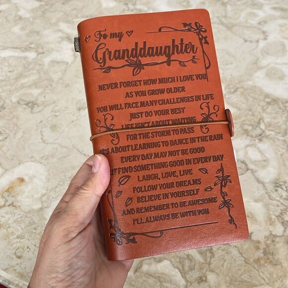 Granddaughter Journal Multifunction Travel Diary Gift - Picture 7 of 14